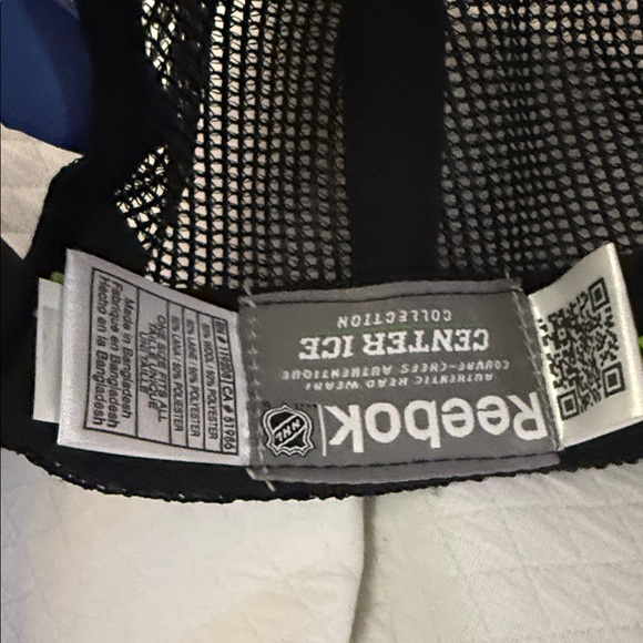 Ottawa Senators Reebok NHL Center Ice Trucker Hat Snapback Vintage w Hologram - Picture 4 of 7